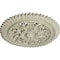 Ekena Millwork York Ceiling Medallion (Fits Canopies up to 3 5/8"), Hand-Painted Clear Yellow, 21 5/8"OD x 2 1/2"P CM21YOCYF - alternate 4